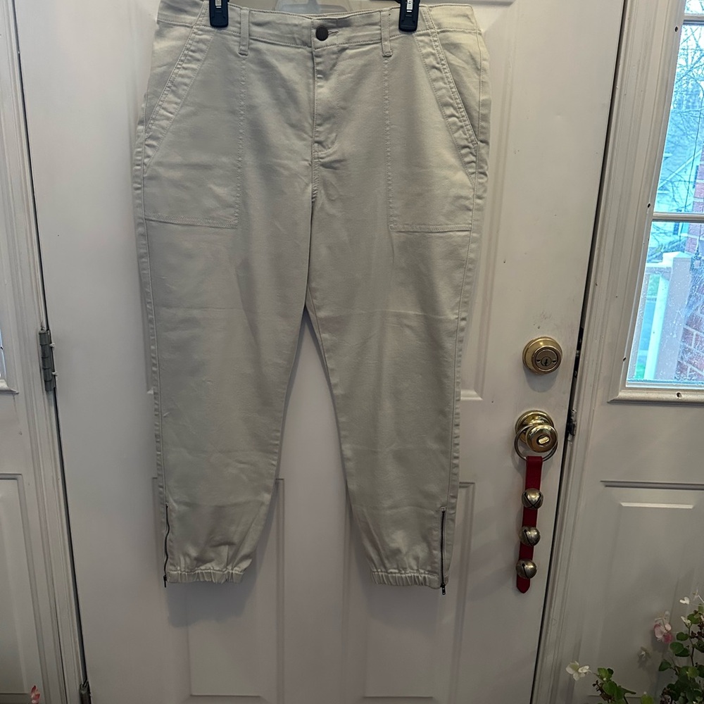 CAbi Men's Light Tan Cargo Pants